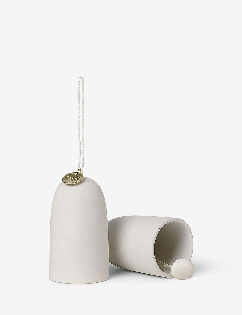 BELL CERAMIC ORNAMENT 2 SET