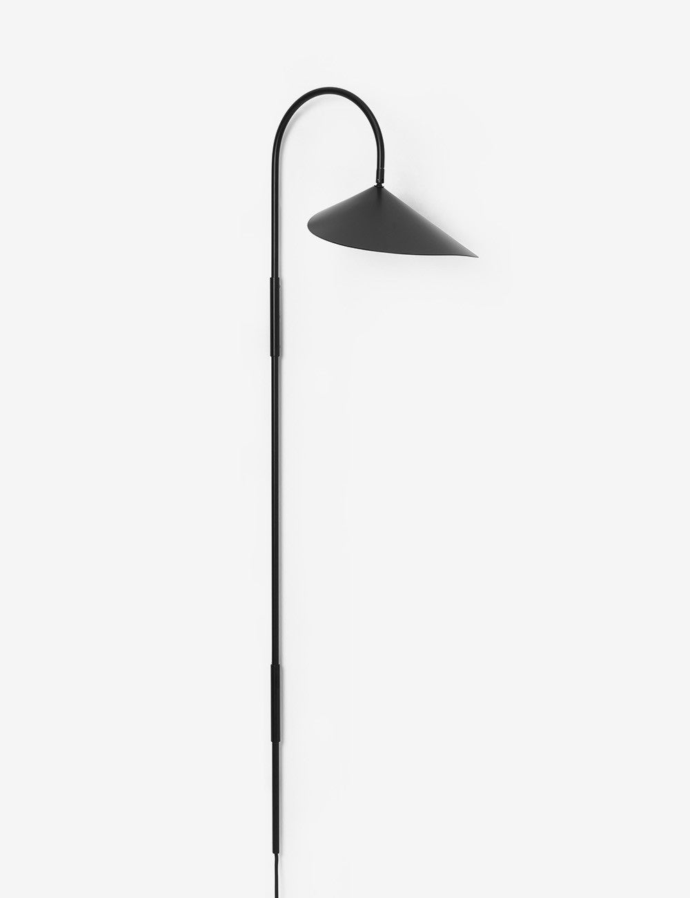 lampada da parete alta girevole arum