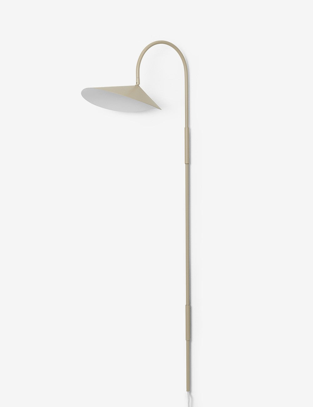 lampada da parete alta girevole arum