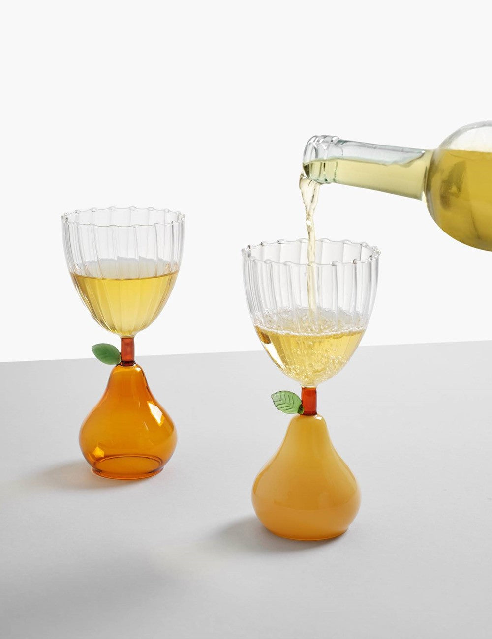 Bicchiere vino pera Fruits & Flowers