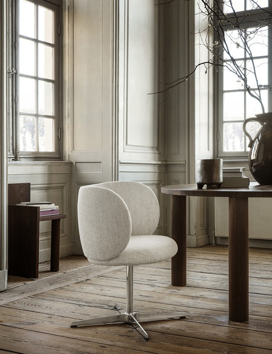 RICO DINING SWIVEL BOUCLÉ