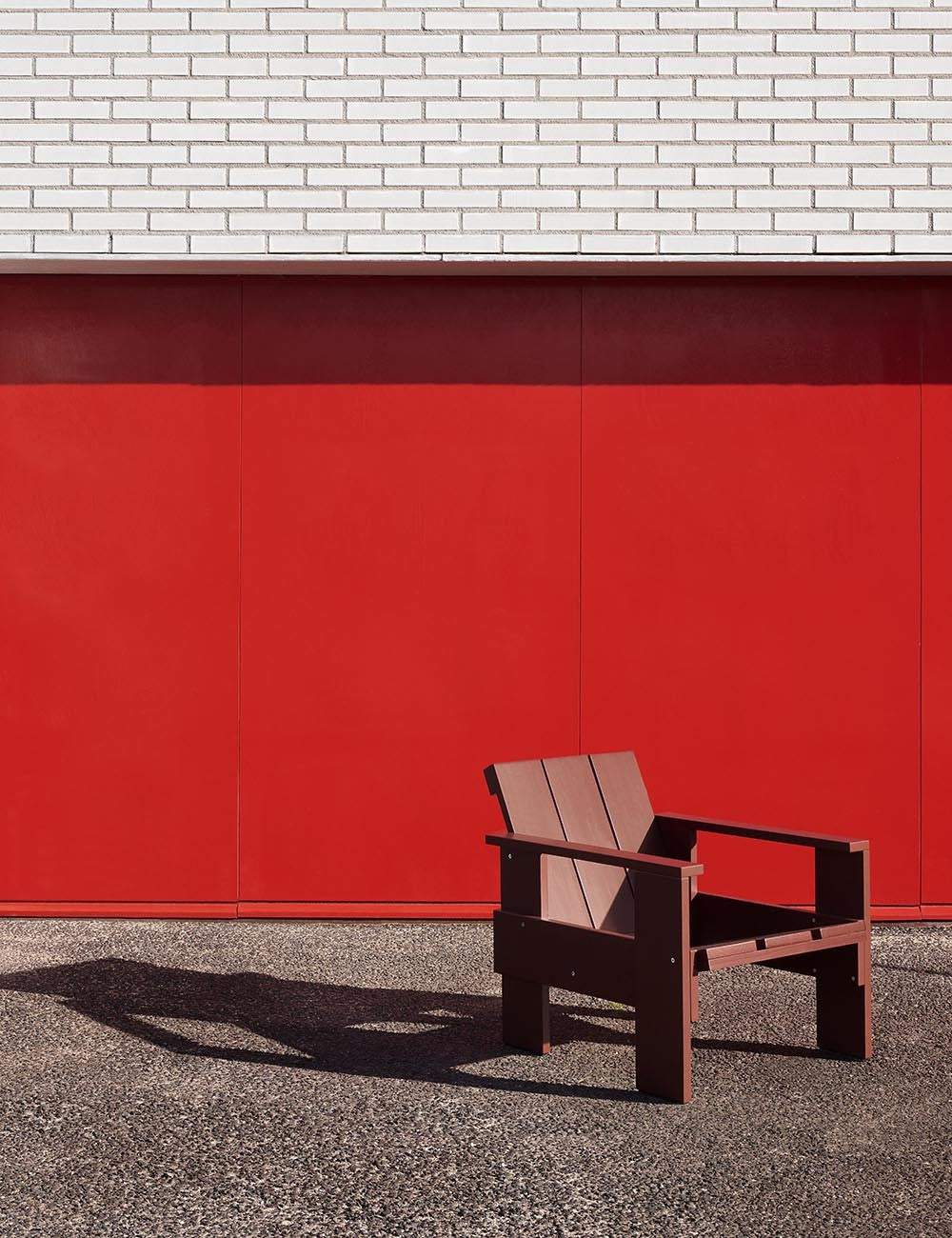 chaise longue en caisse