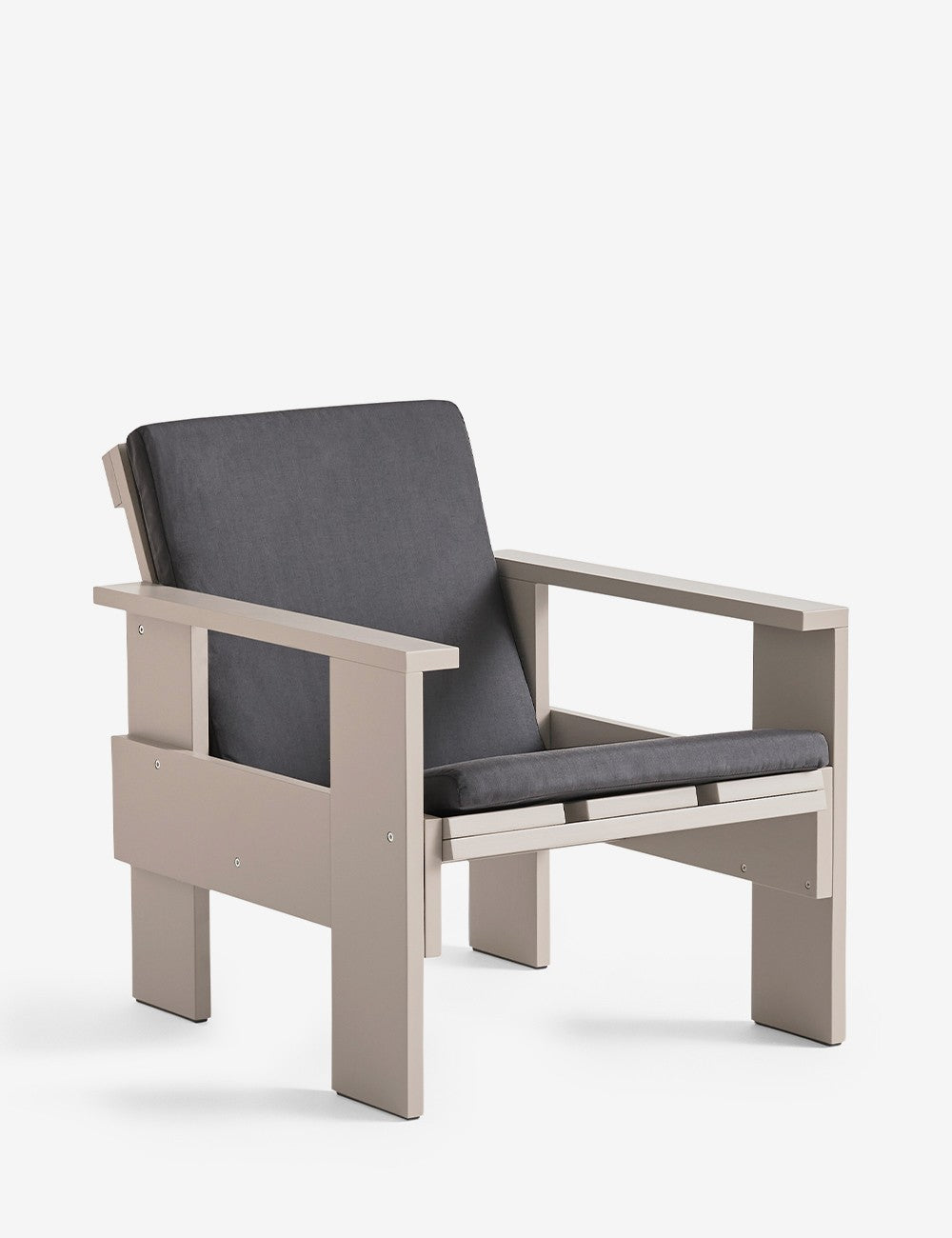 chaise longue en caisse