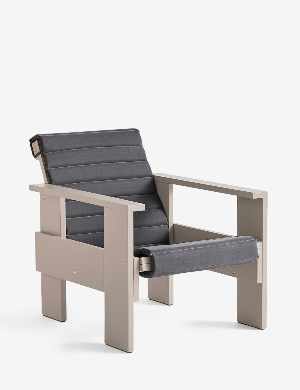 chaise longue en caisse