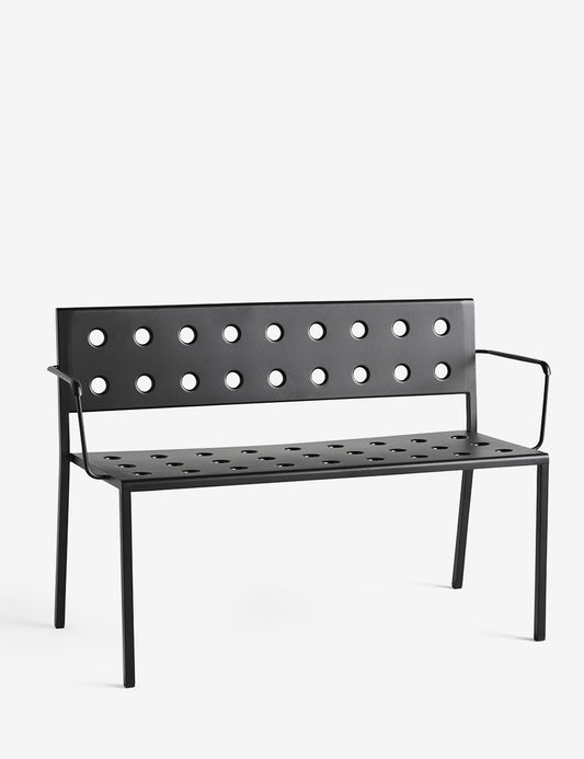 balcony dining bench with arms
