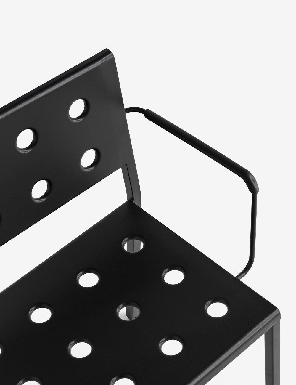 banc de salle à manger de balcon avec accoudoirs