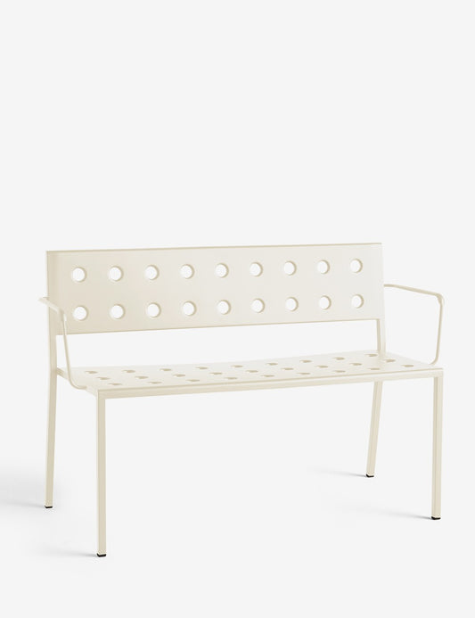 balcony dining bench with arms