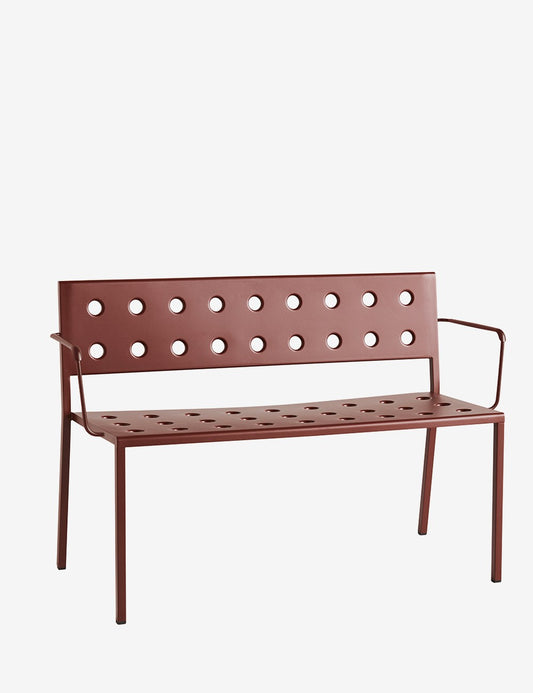 balcony dining bench with arms