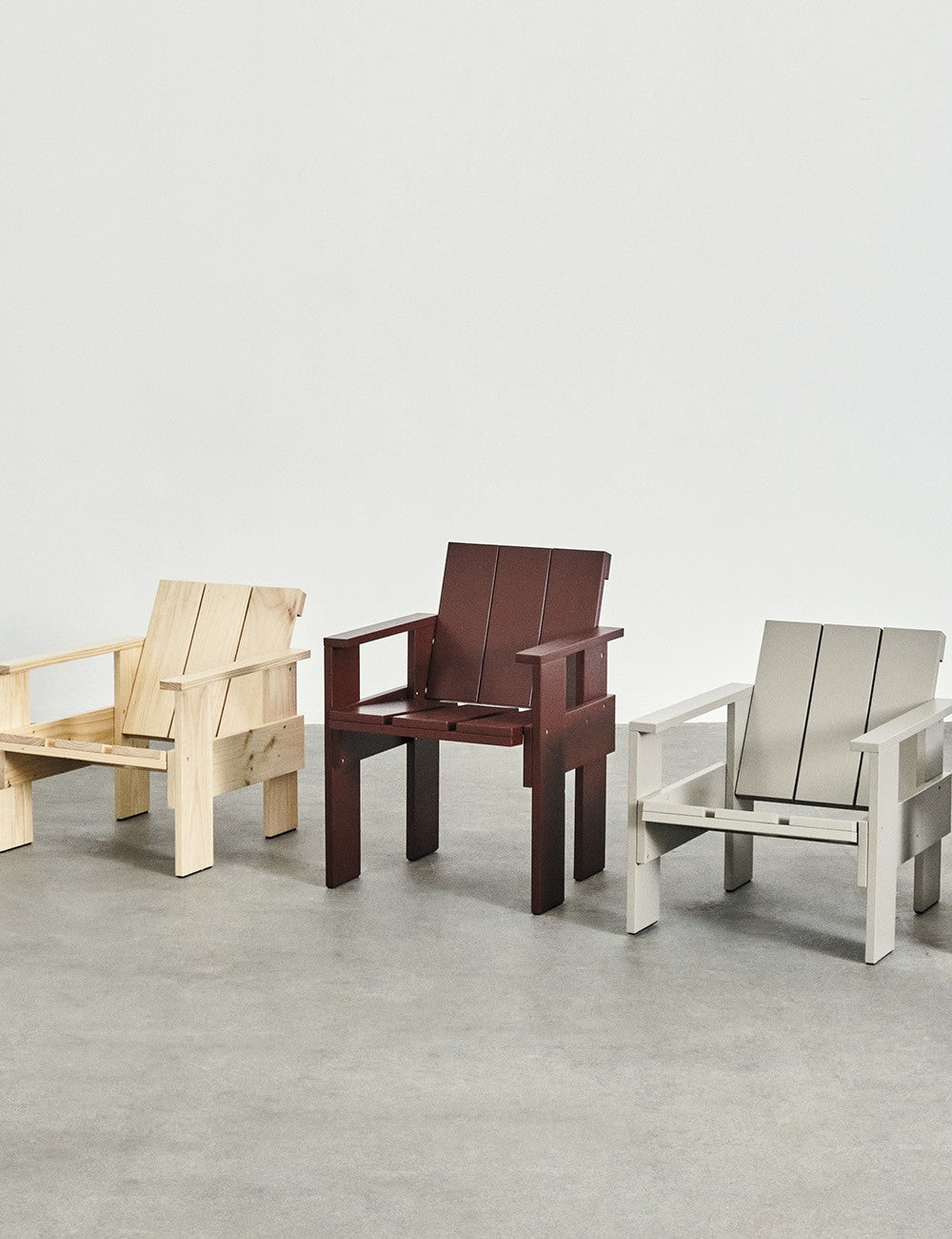 chaise de salle à manger en caisse