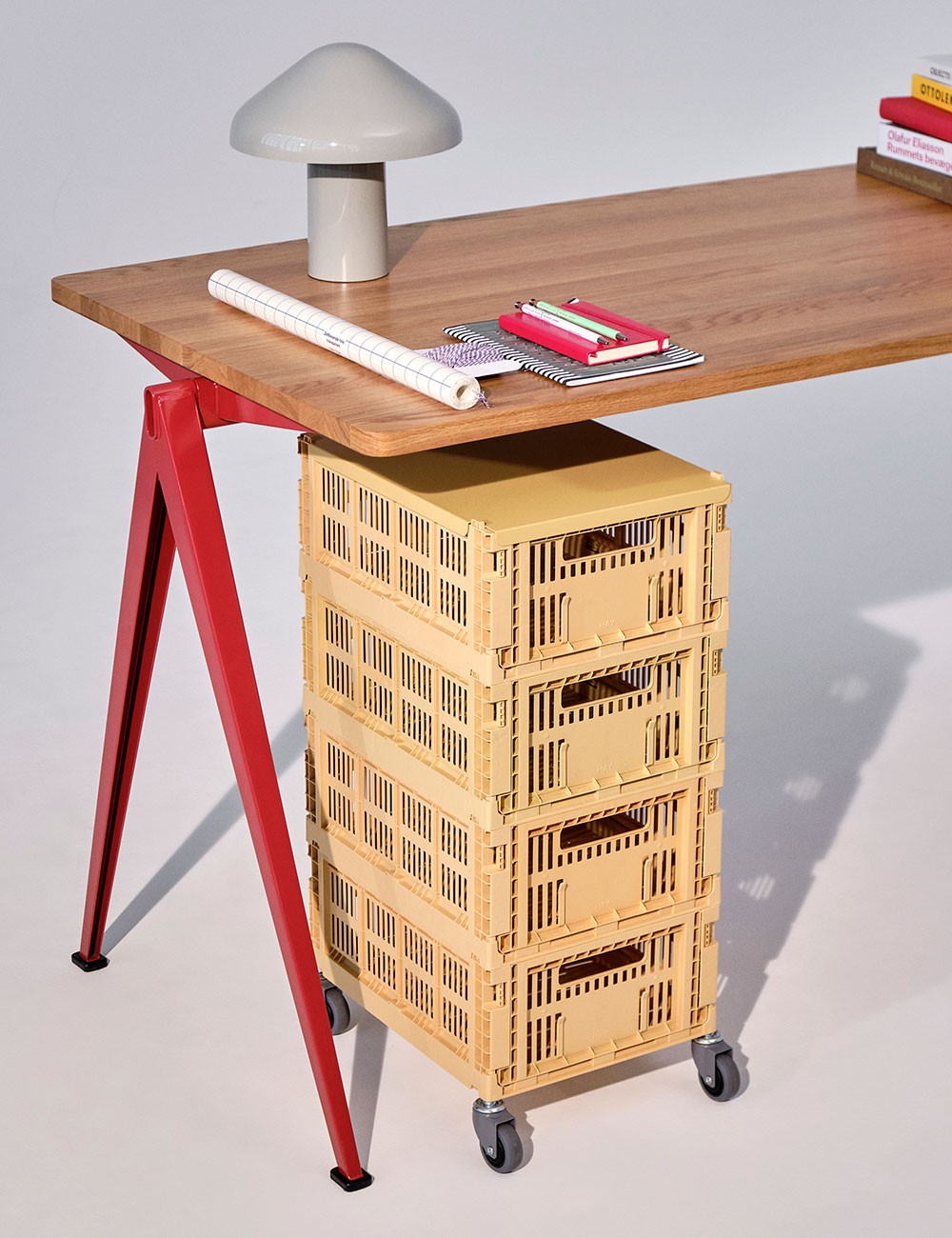 HAY COLOUR CRATE WHEELS M