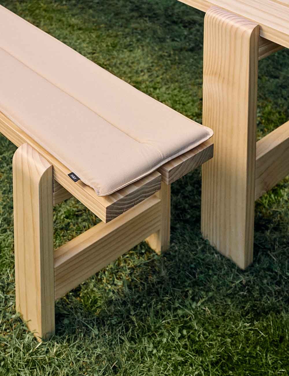 banc de semaine 190 coussin