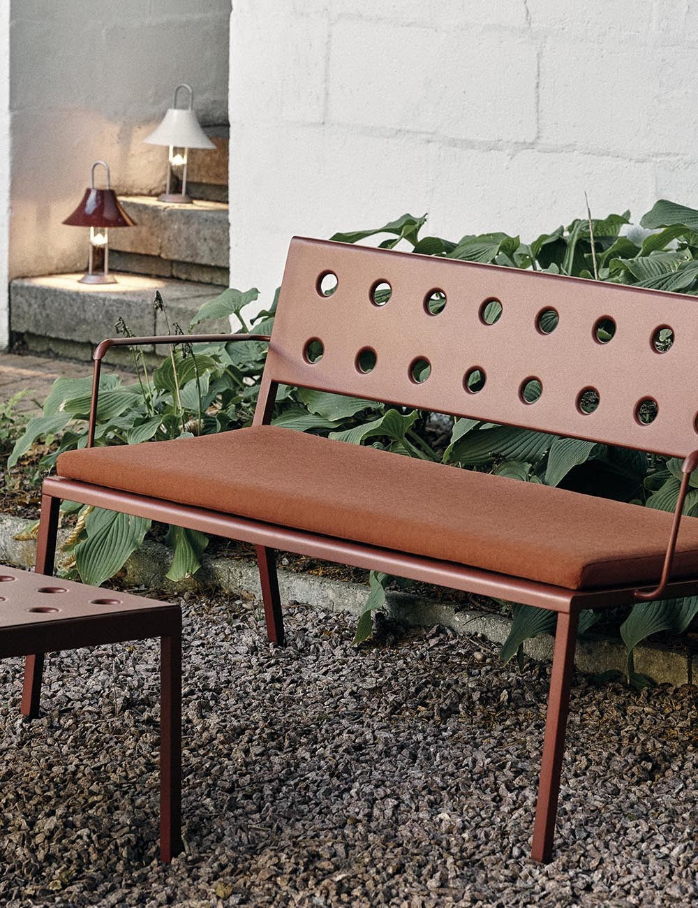 coussin de banc de salle à manger de balcon