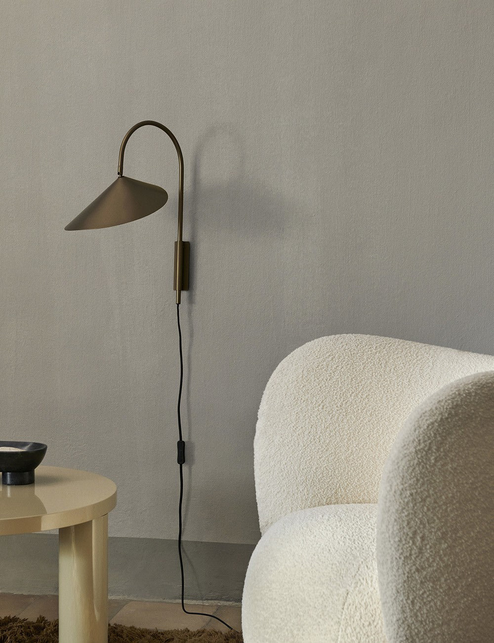 applique murale pivotante arum