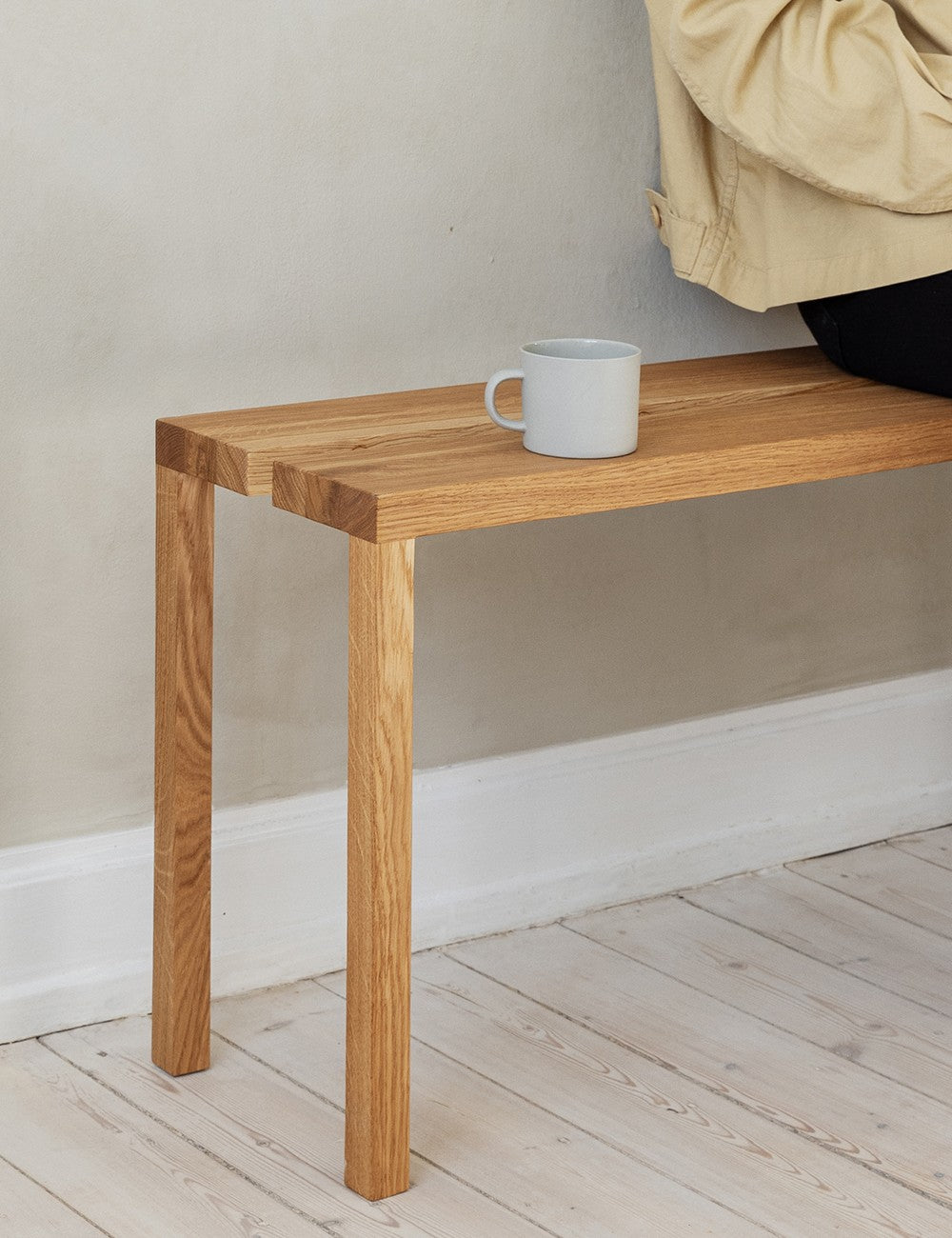 banc à chevilles