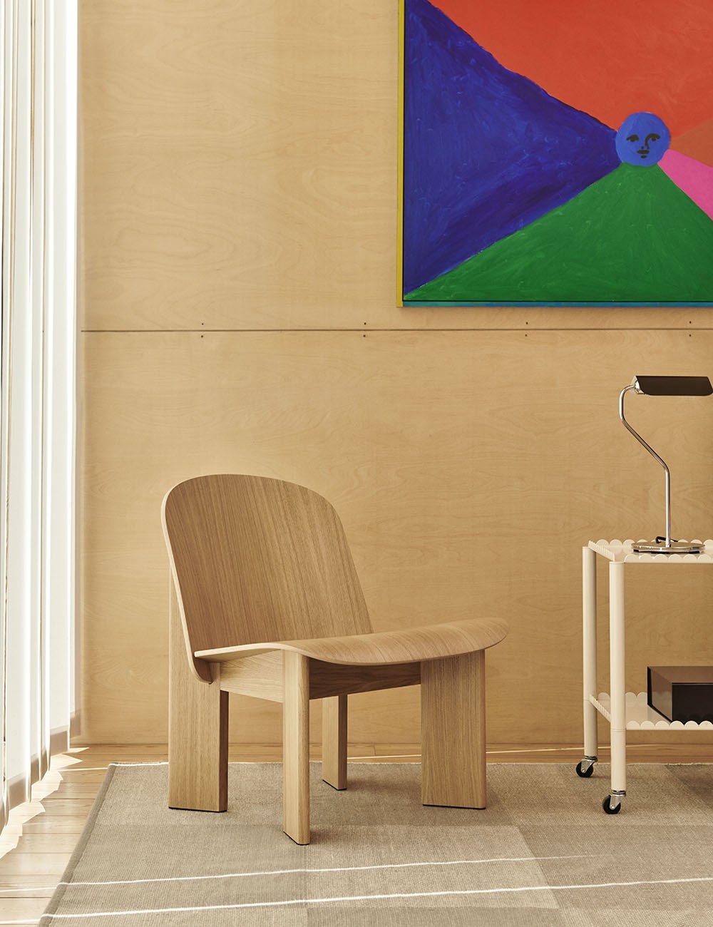 Chisel lounge chair