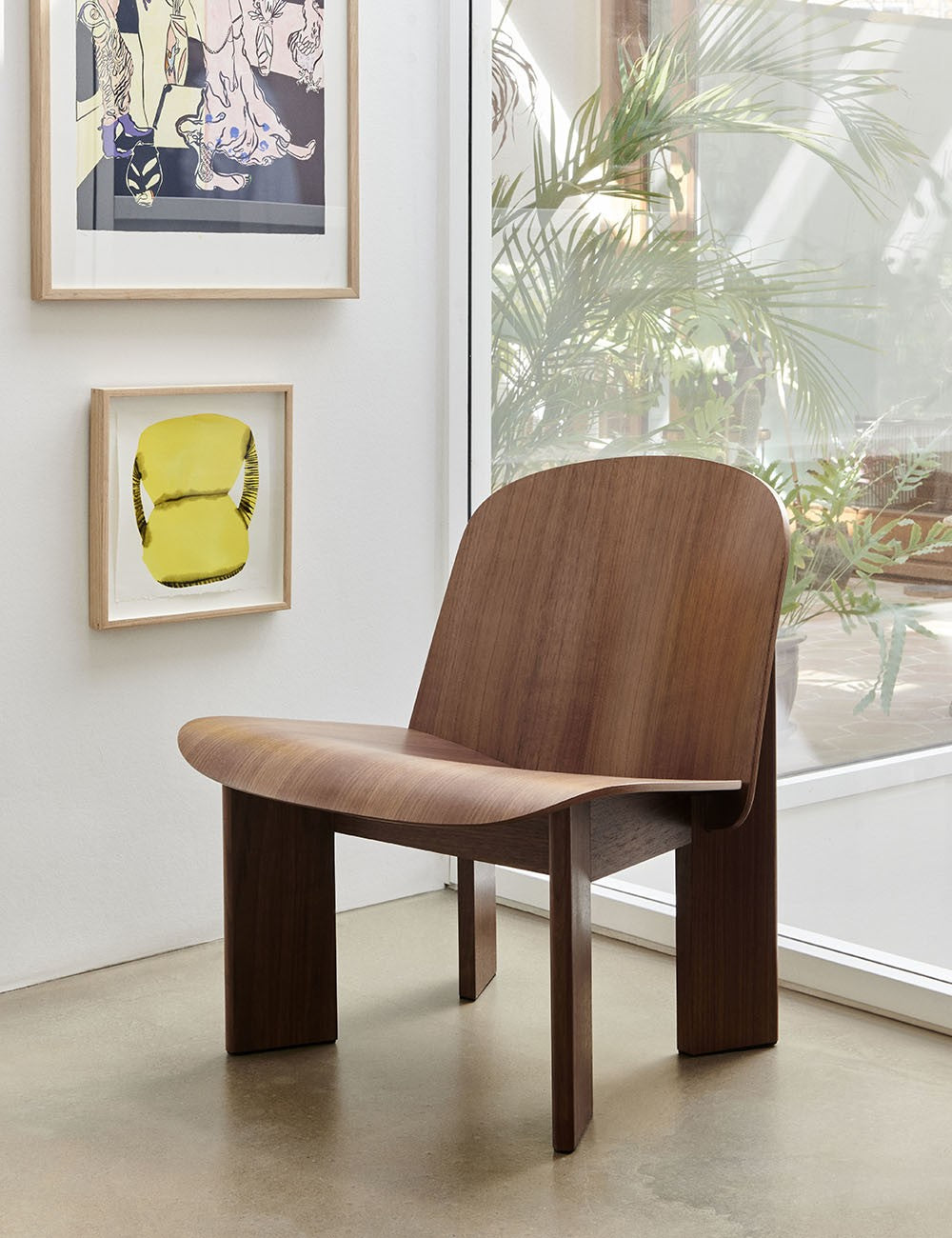 Chisel lounge chair