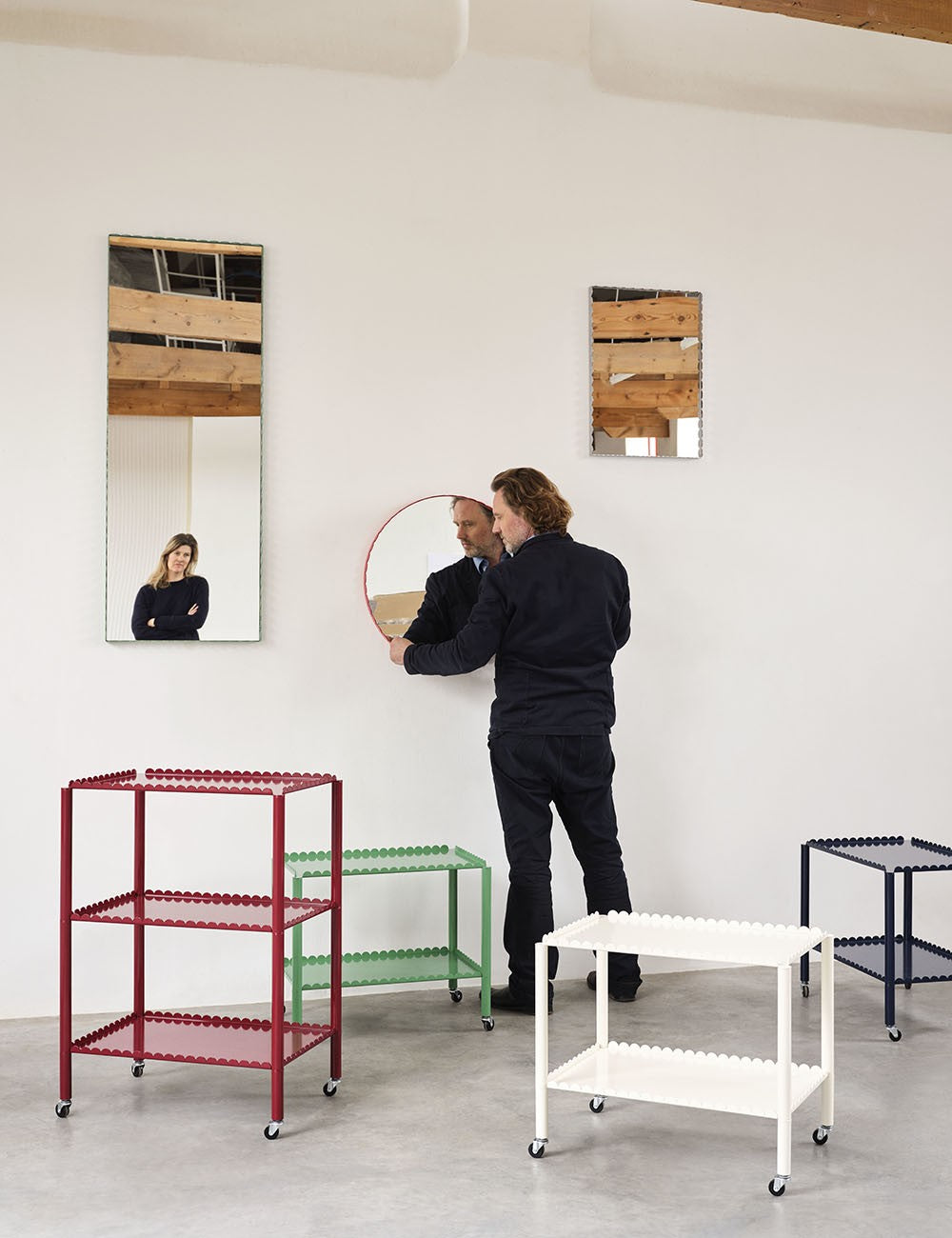 espejo arcs rectangle mirrored