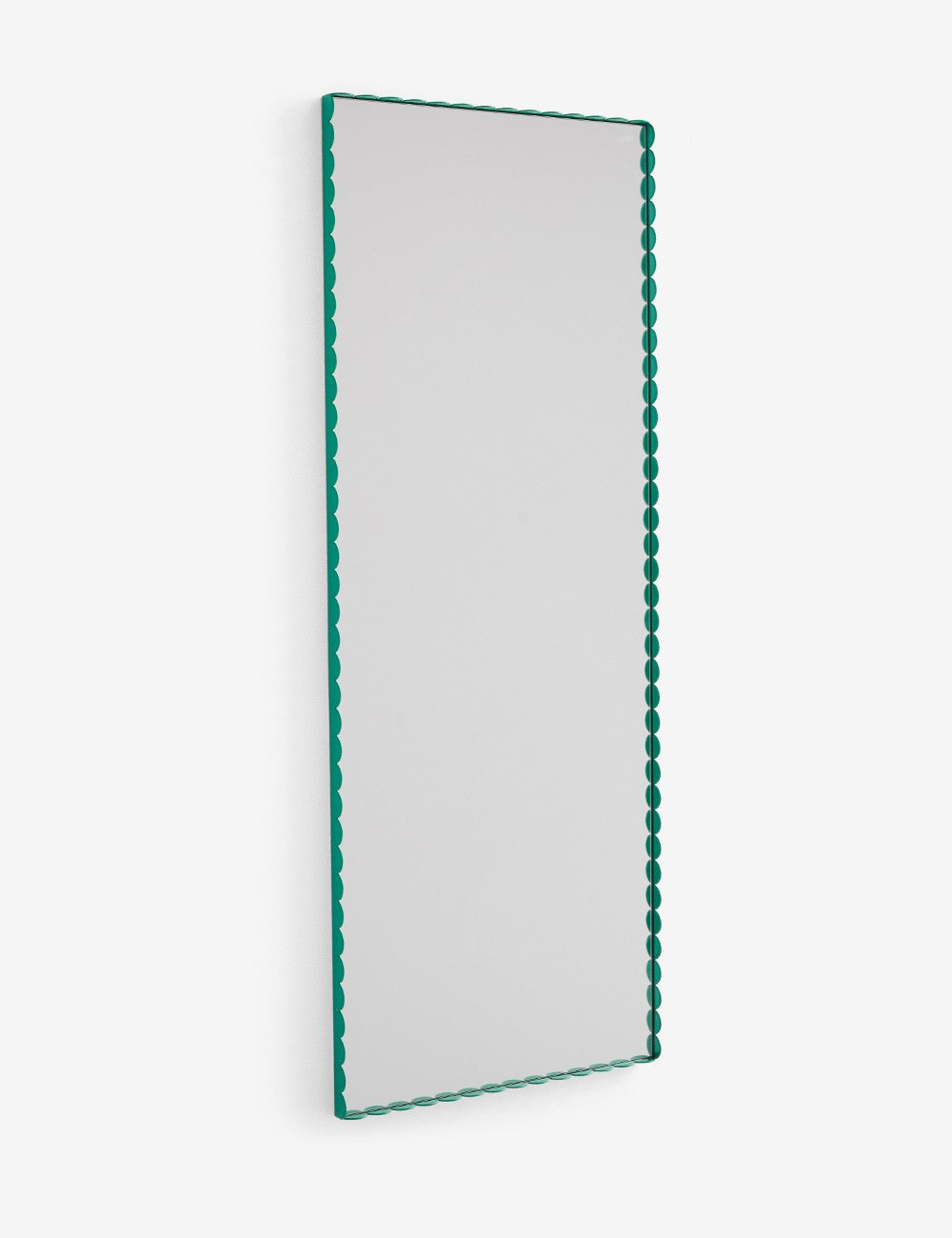 espejo arcs rectangle green