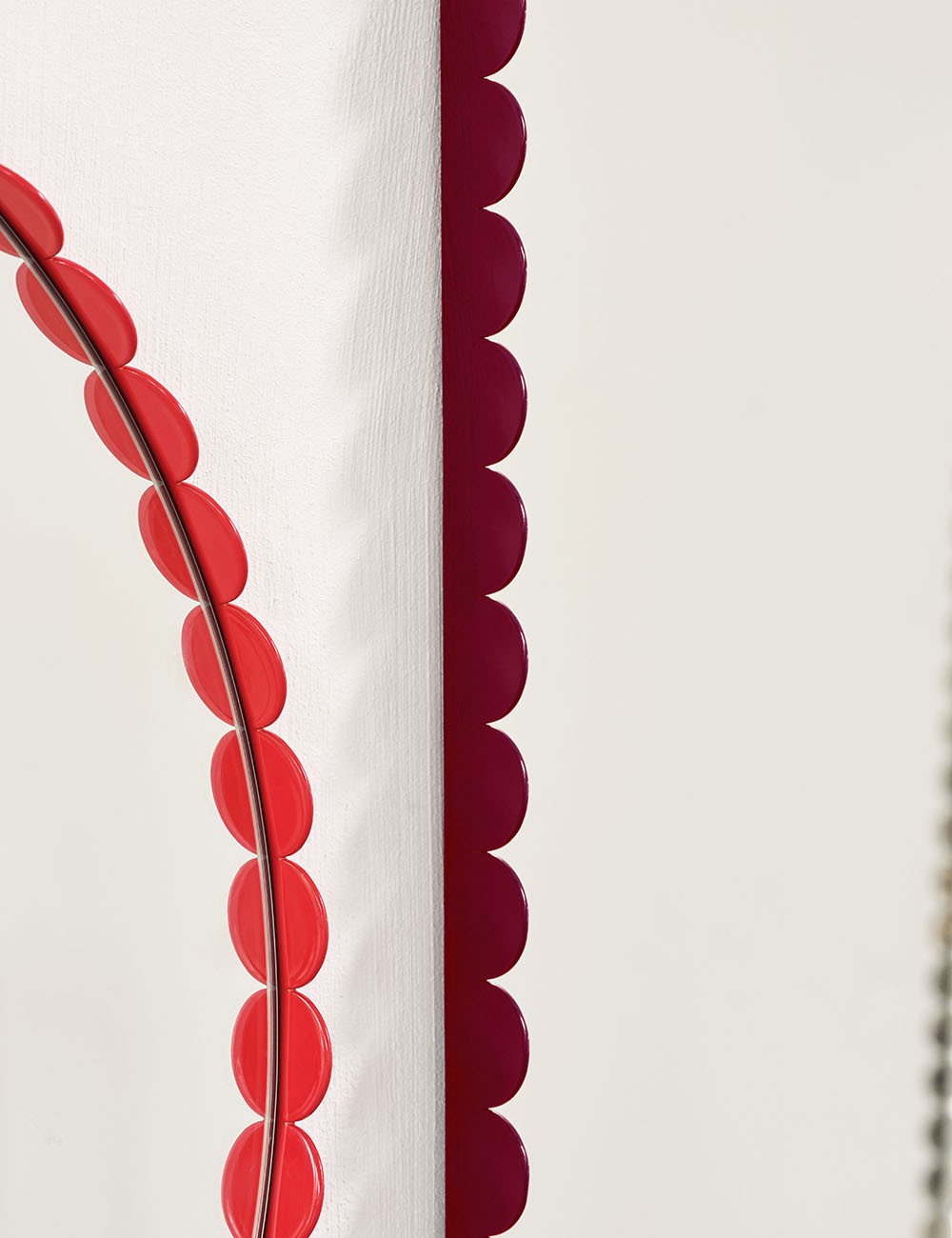 espejo arcs round red