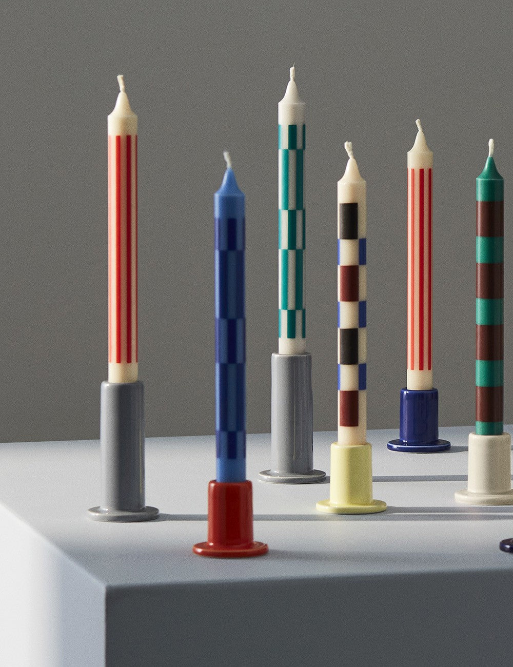 PATTERN CANDLE VERTICAL STRIPE