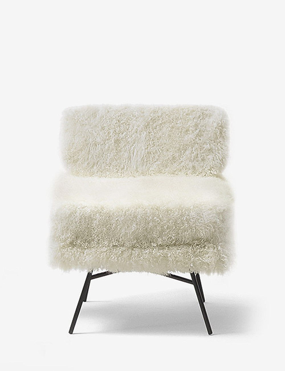 Fauteuil Elettra en fourrure naturelle