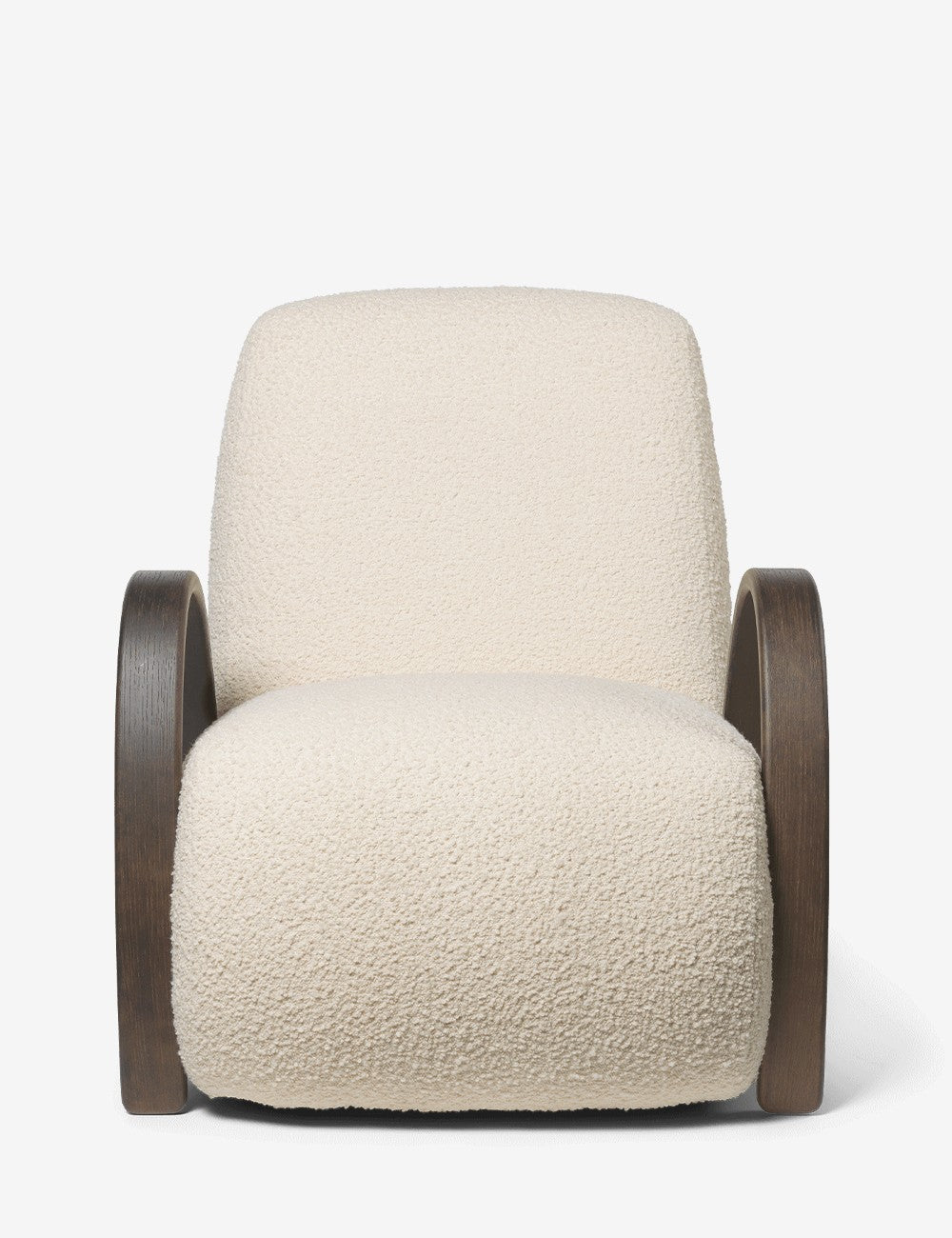 buur lounge chair nordic bouclé