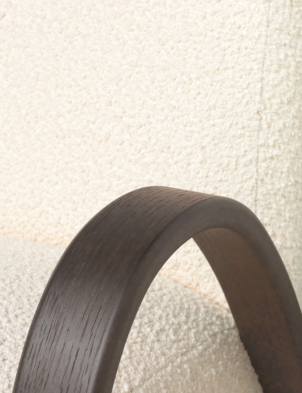 buur lounge chair nordic bouclé