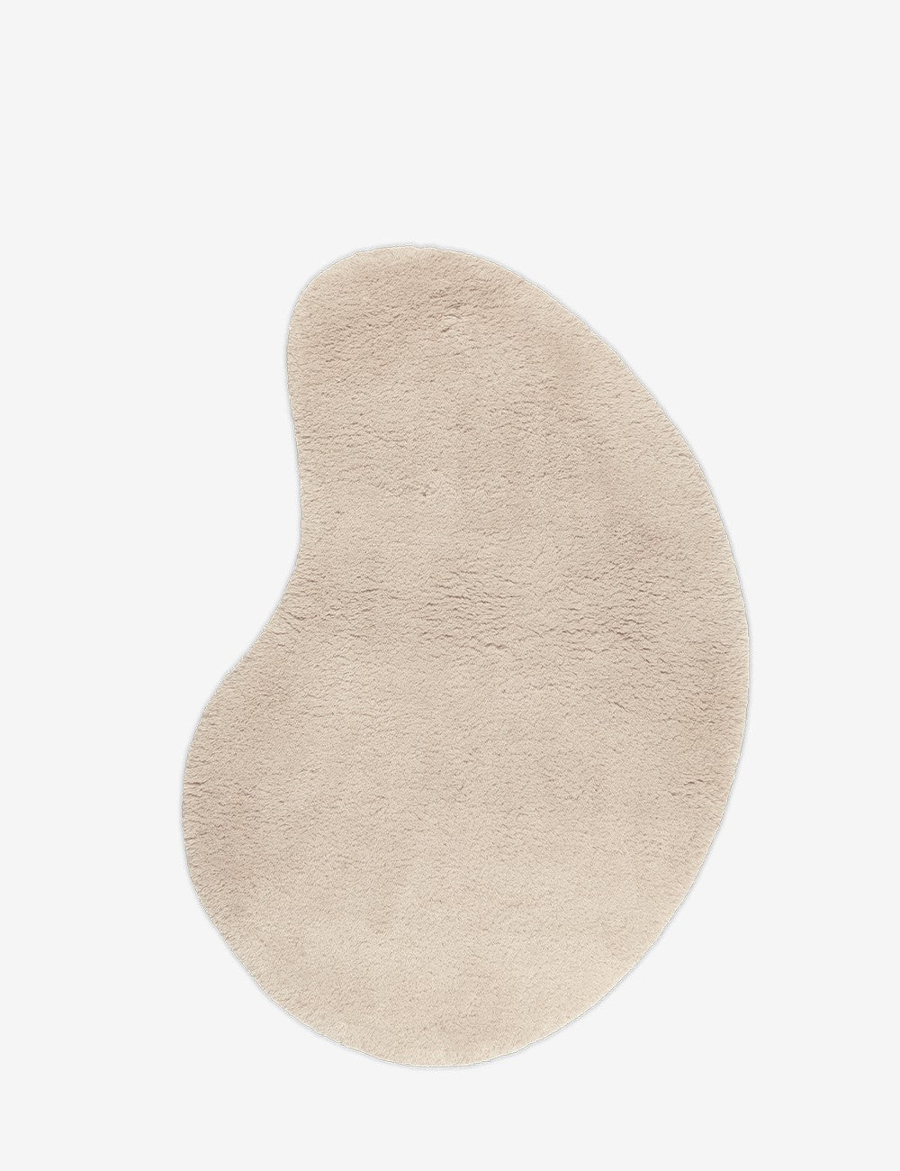 tapis en laine en forme de S