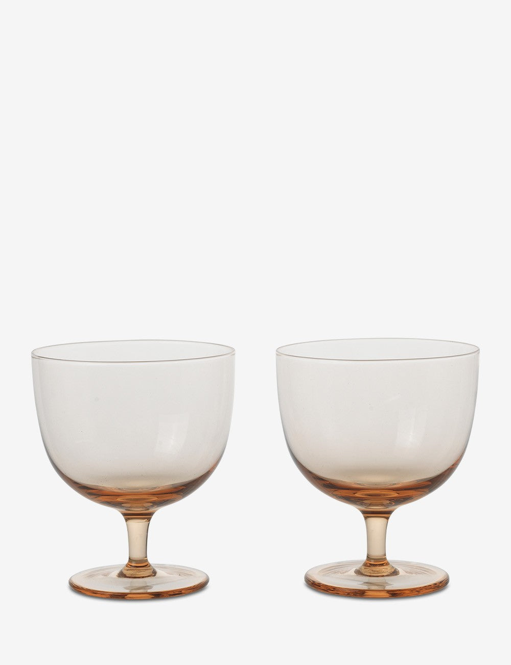 ensemble de 2 verres à eau