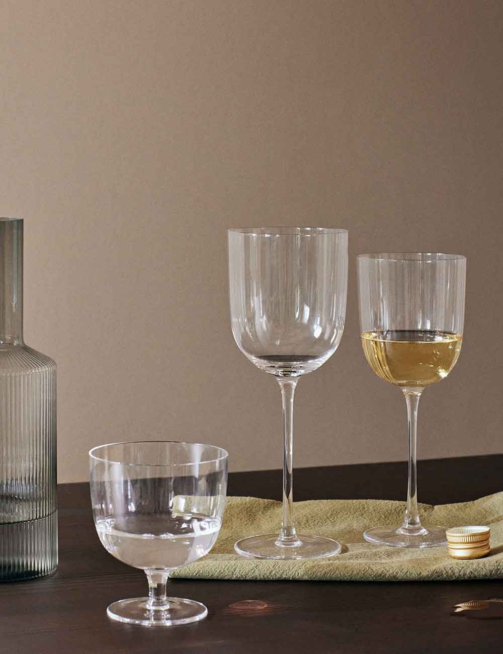 verre à vin blanc hostie lot de 2