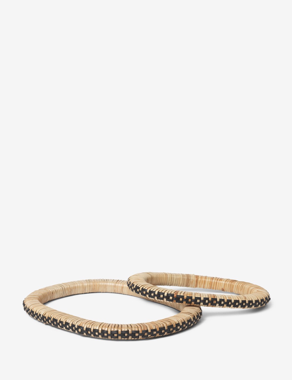 dessous de plat tissés, lot de 2
