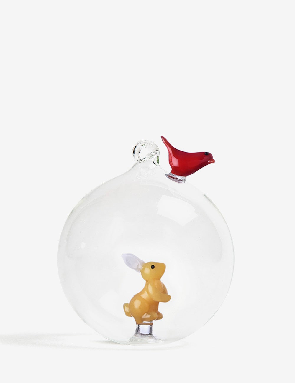 RABBIT GLASS BALL