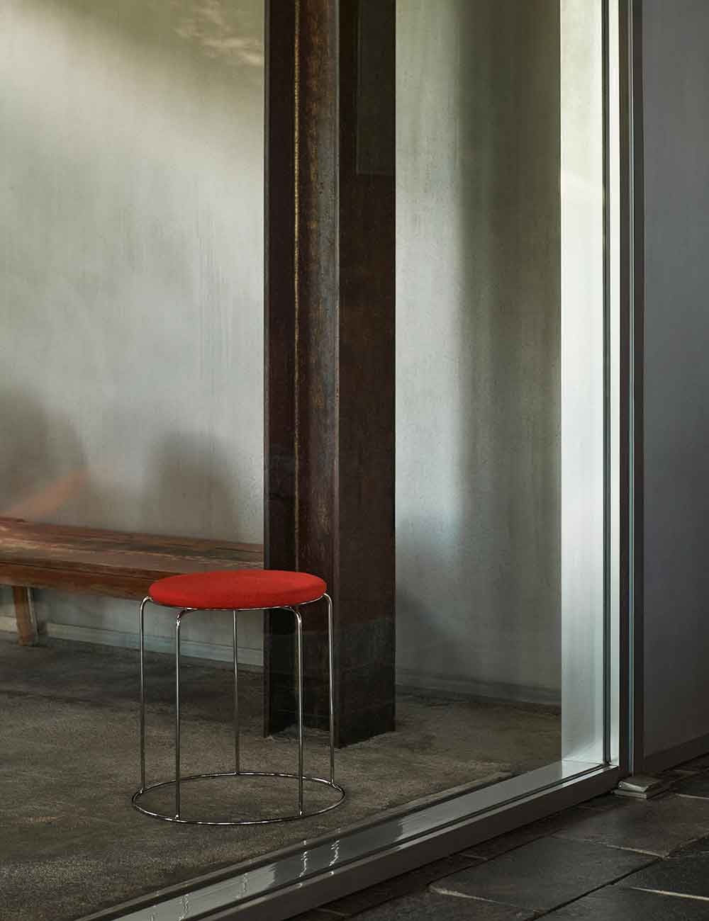 tabouret en fil de fer vp11
