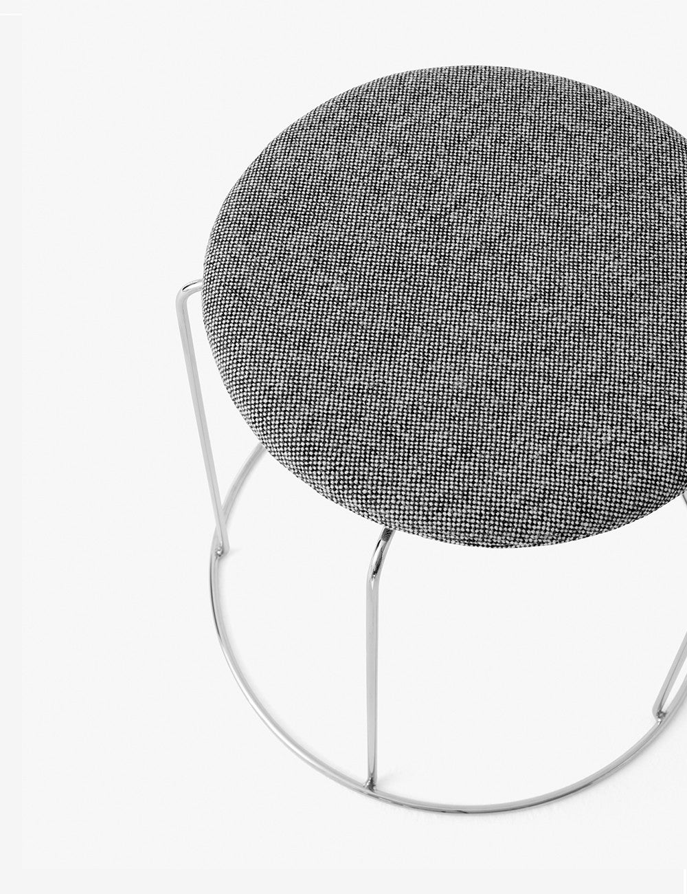 coussin de siège de tabouret en fil hallingdal