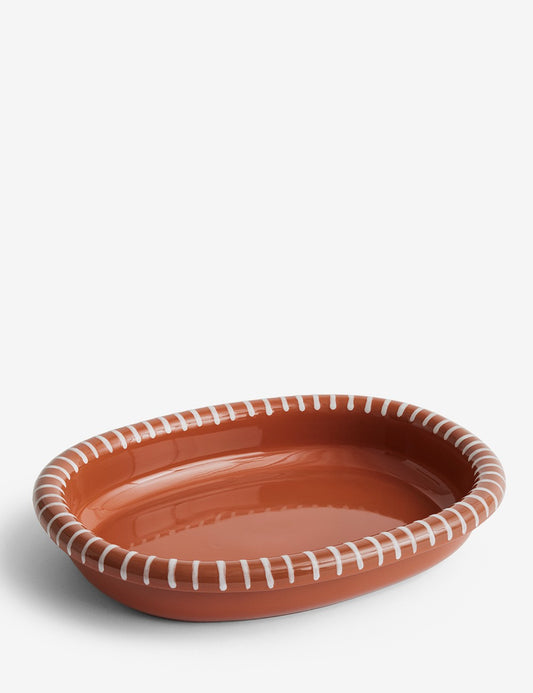 barro oval dish l
