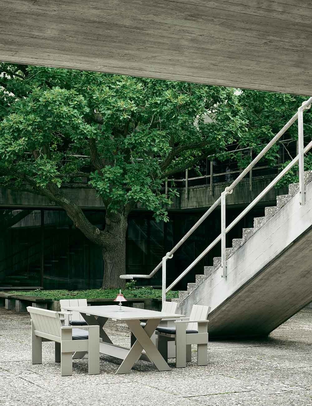 banc de salle à manger en caisse