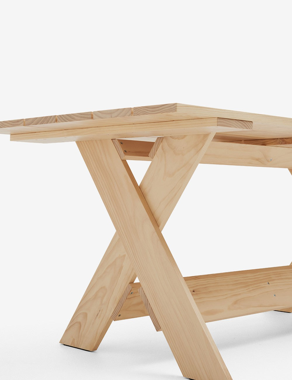 table à manger en caisse 180