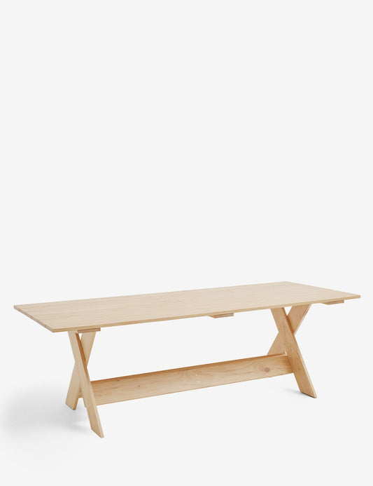 table à manger en caisse 230