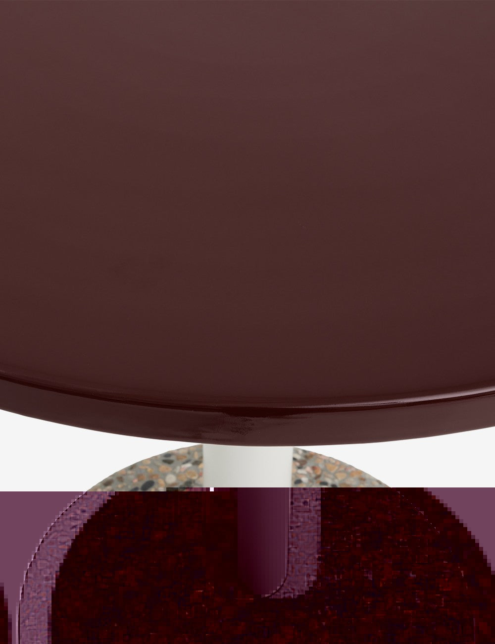 table en céramique ø90