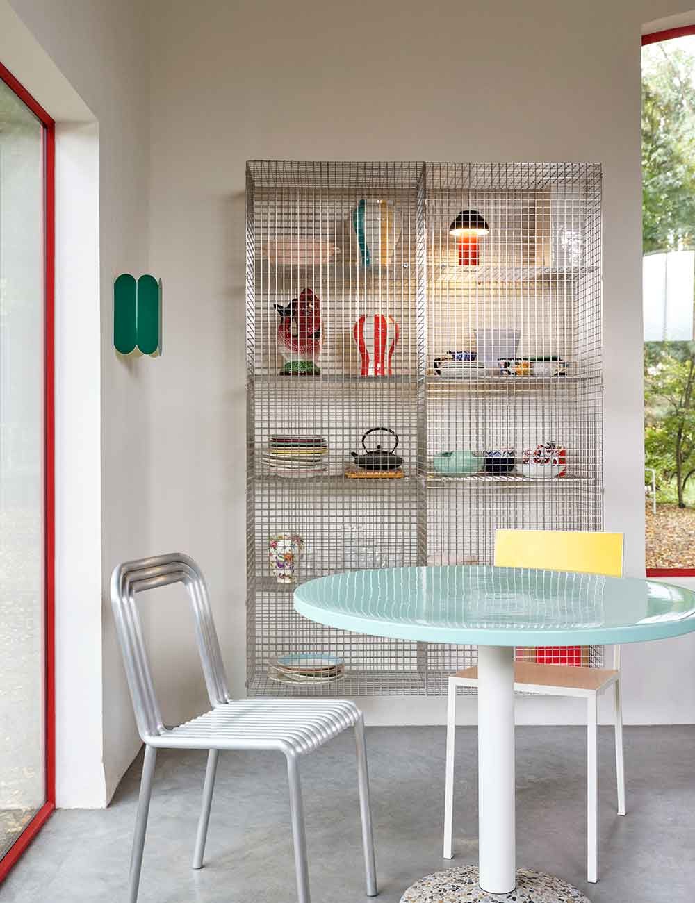 tavolo in ceramica ø90