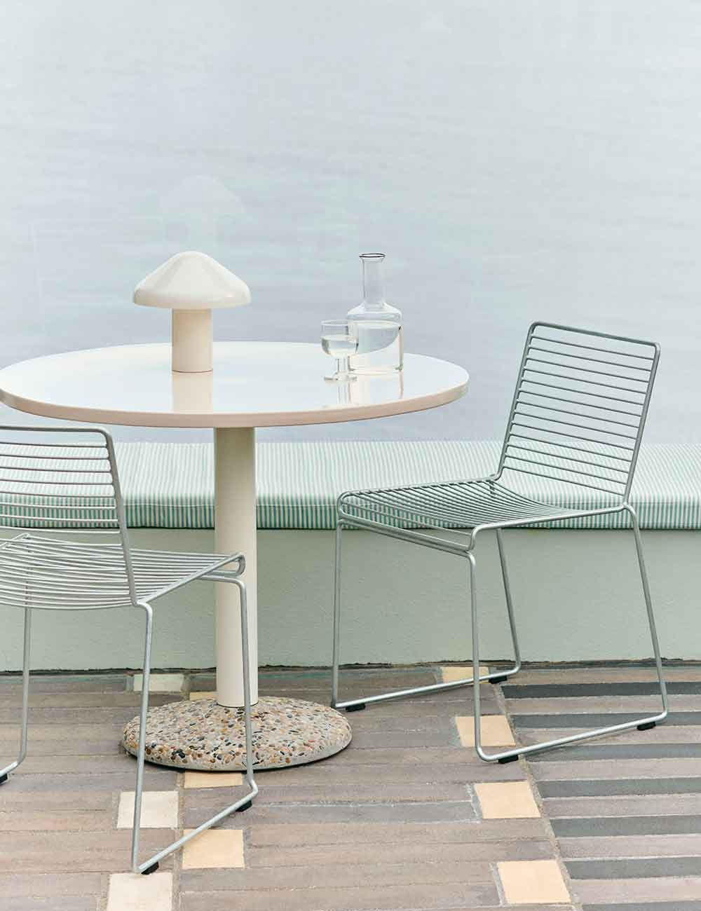 table en céramique ø90