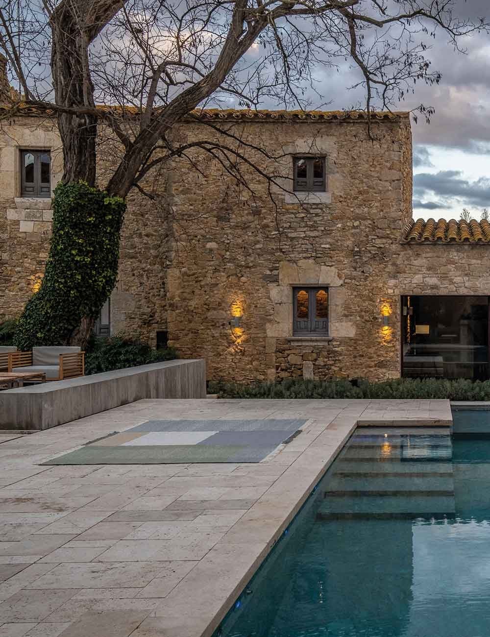 trois tapis d'extérieur