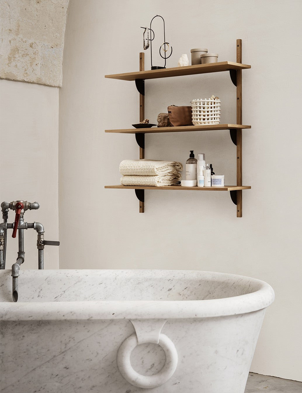 Estante triple ancho Sector