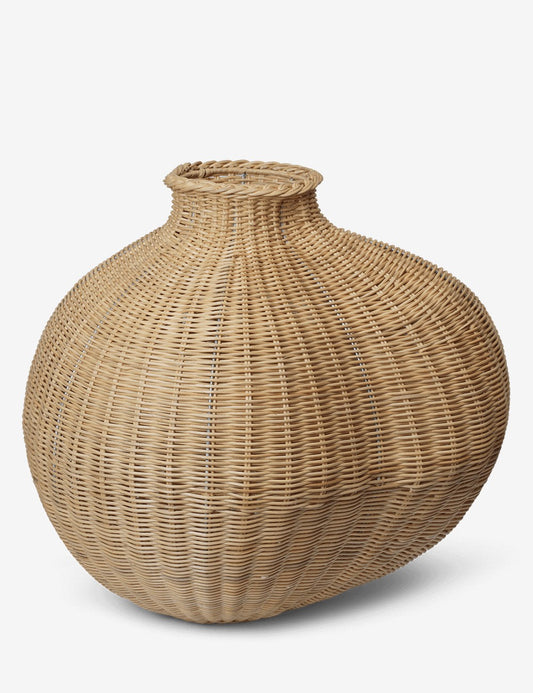 BOLA BRAIDED FLOOR VASE