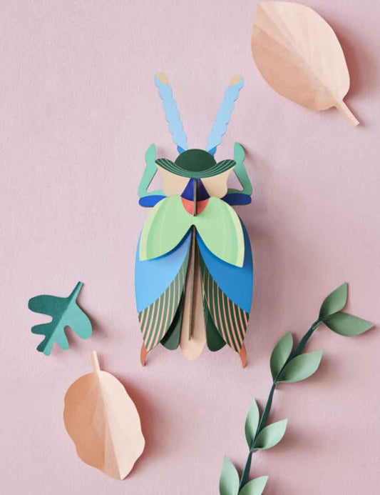 emerald beetle