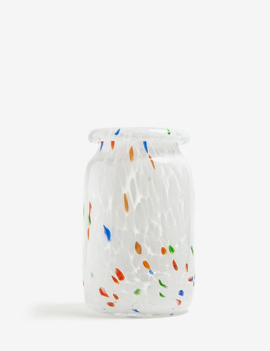 Splash roll neck vase M