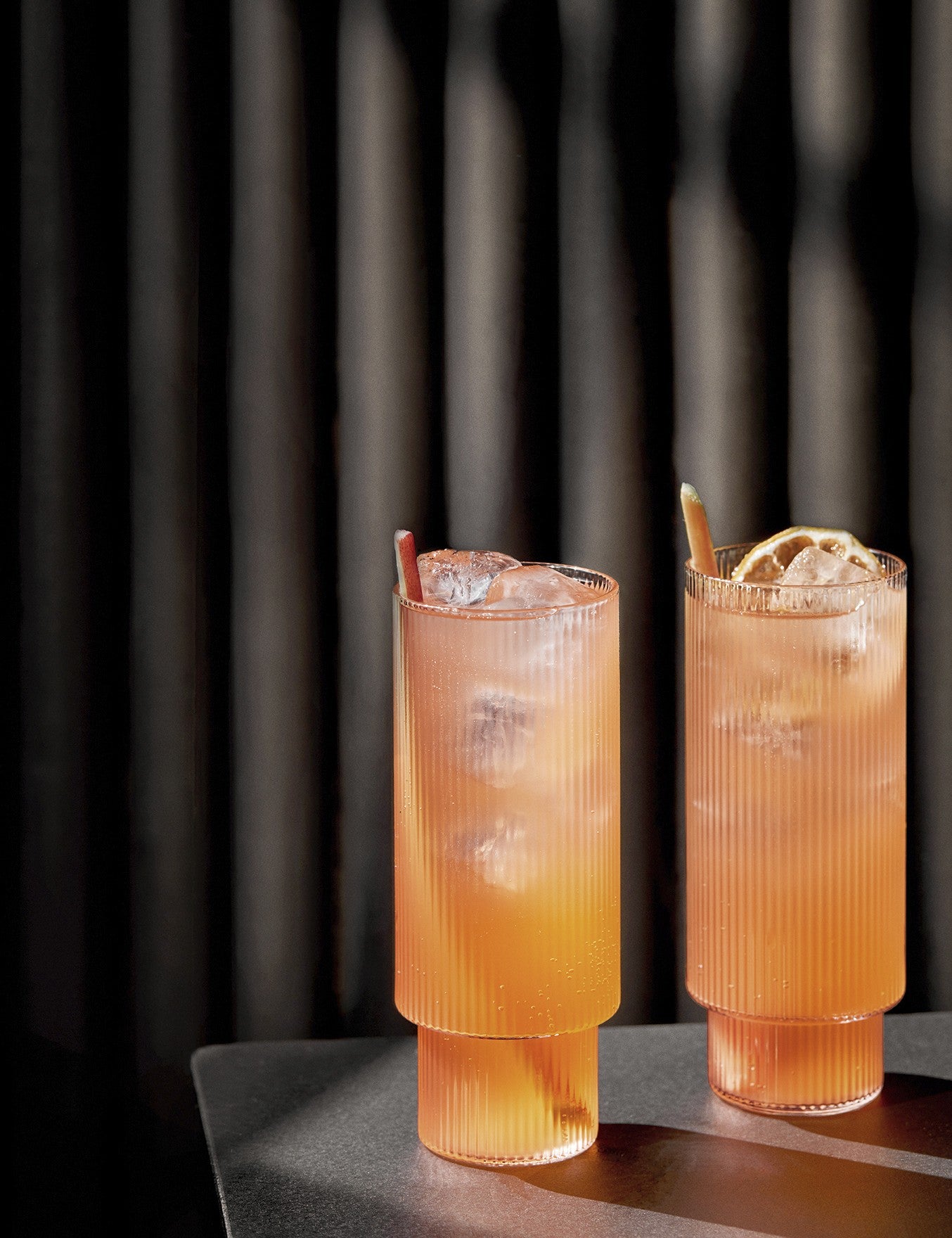 vasos ripple altos 4 set