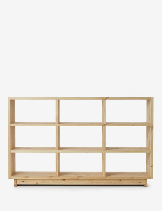 plank bookcase high