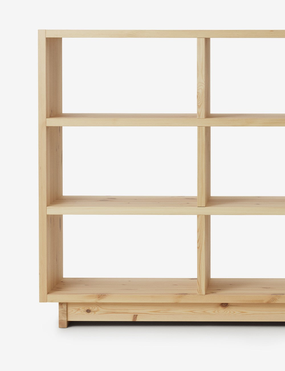 plank bookcase high