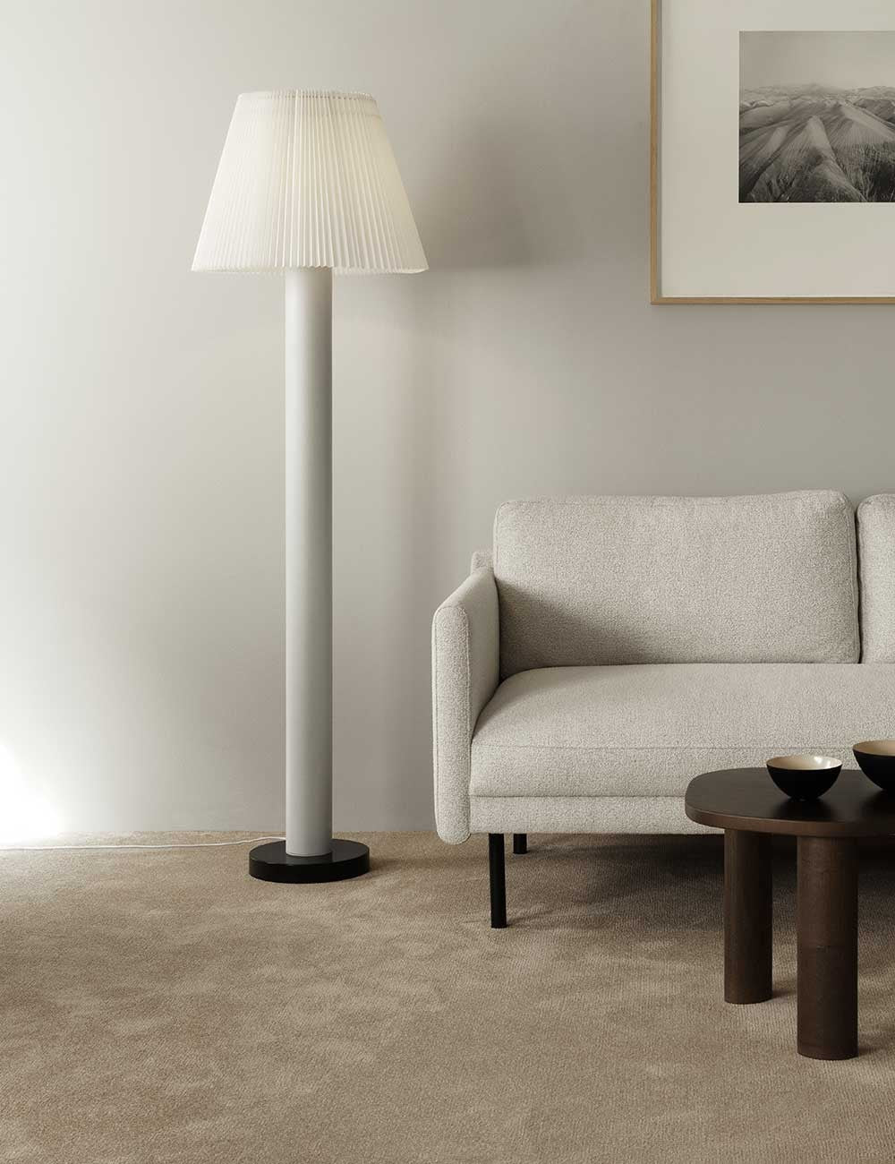 lampada da terra in cellu